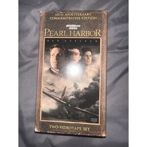 Pearl Harbor VHS set 60th anniversary commemorative‎ edition